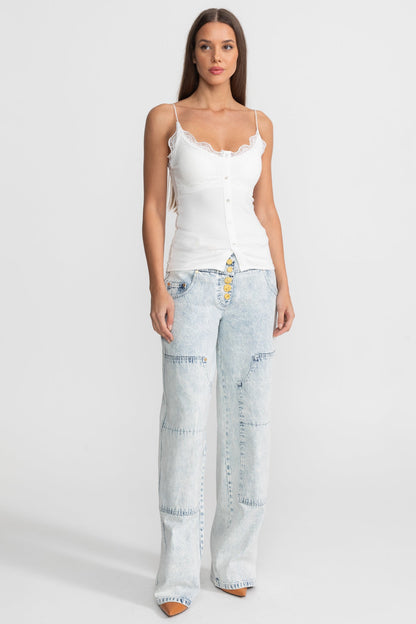 Le Bastille — Wide-Leg Denim